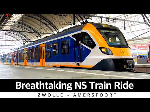 Video: 🇳🇱 High Zen Factor Train Ride: CABVIEW Zwolle - Amersfoort 15/5/2026