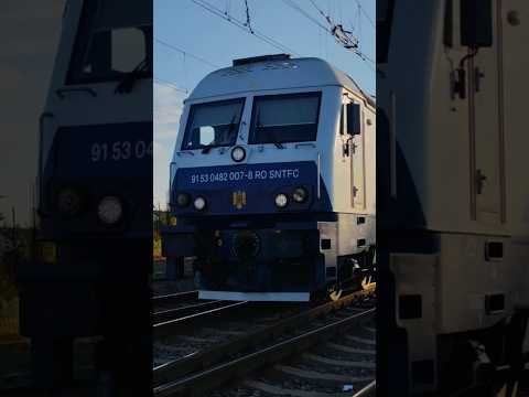 Short/Reel: CFR IR train with new ELASMO locomotive züg trenes #train #railway #trainspotting #new #locomotive