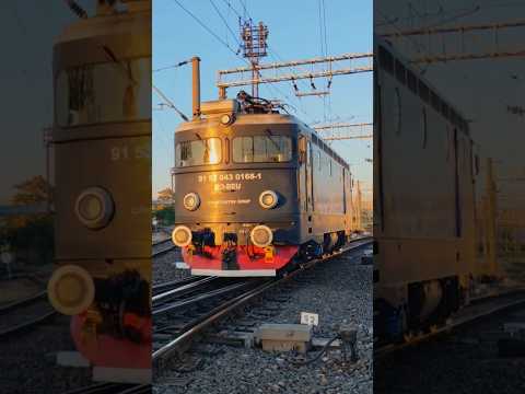 Short/Reel: CFR EC 168 locomotive - train - züg #train #railway #romania #locomotive #railroad #railfan #vlaky