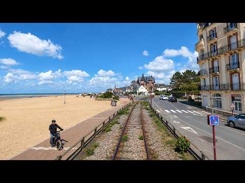 Video: ★ 4K 🇫🇷 Dives - Cabourg → Trouville - Deauville cab ride, France [05.2026] Führerstandsmitfahrt