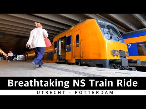 Video: 🇳🇱 The Office: The Great View of a Train Driver! CABVIEW Utrecht - Rotterdam 2026