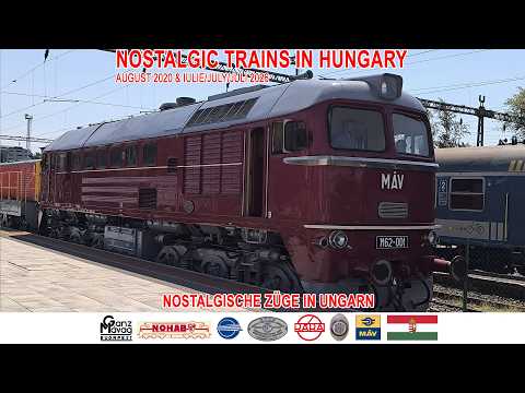 Video: Trenuri nostalgice în Ungaria/Nostalgische Züge in Ungarn[August 2020 &  iulie/Juli 2026]