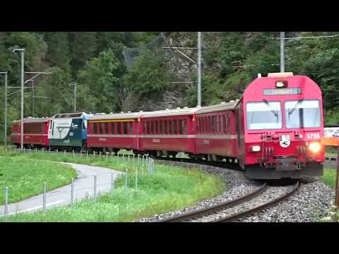 Video: Rhätische Bahn – unterwegs mit dem alten Rollmaterial | Landquart – Klosters – Davos – Filisur