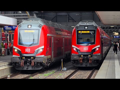 Video: München-Nürnberg-Express– Die außergewöhnlichsten Regionalzüge Škoda / BR 102 und 101 