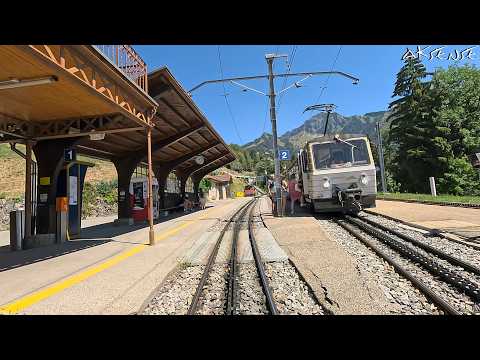 Video: Train Driver view – Montreux to Rochers de Naye Switzerland | Cab ride | 4K 60p HDR