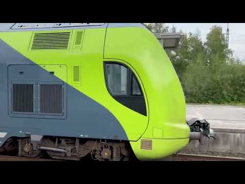 Video: Rendsburg, Ausfahrt RE 7 nach Flensburg