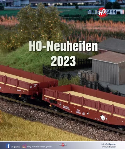 Novelties 2023 catalog - Tillig Bahn