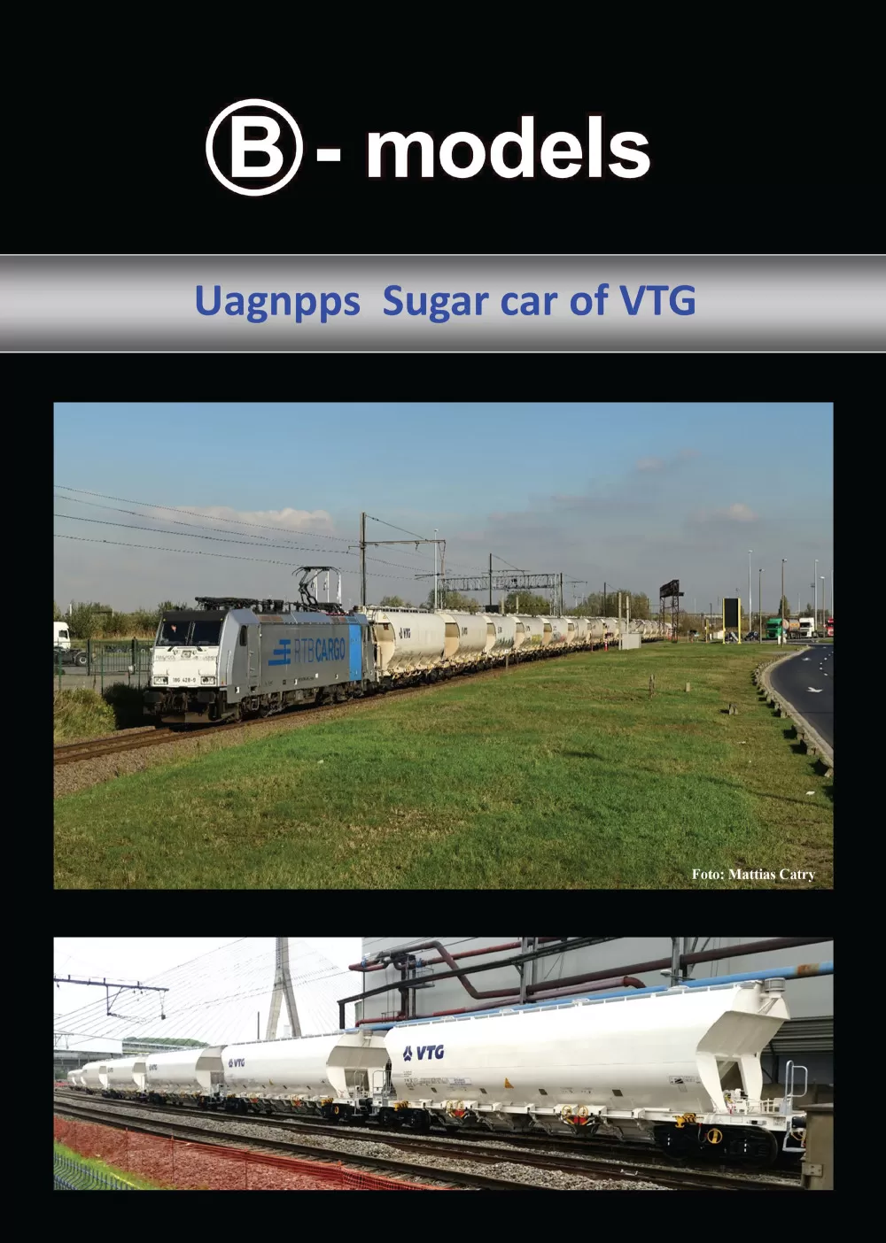 B-models - VTG - Uagnpps freight wagons