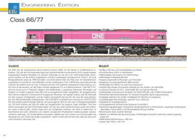 Class 66/77 diesel locomotives