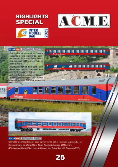 Highlights INTERMODELLBAU 2023 - ACME - Anonima Costruzioni Modellistiche Esatte