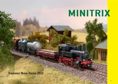Minitrix Summer New Items 2023 - Trix