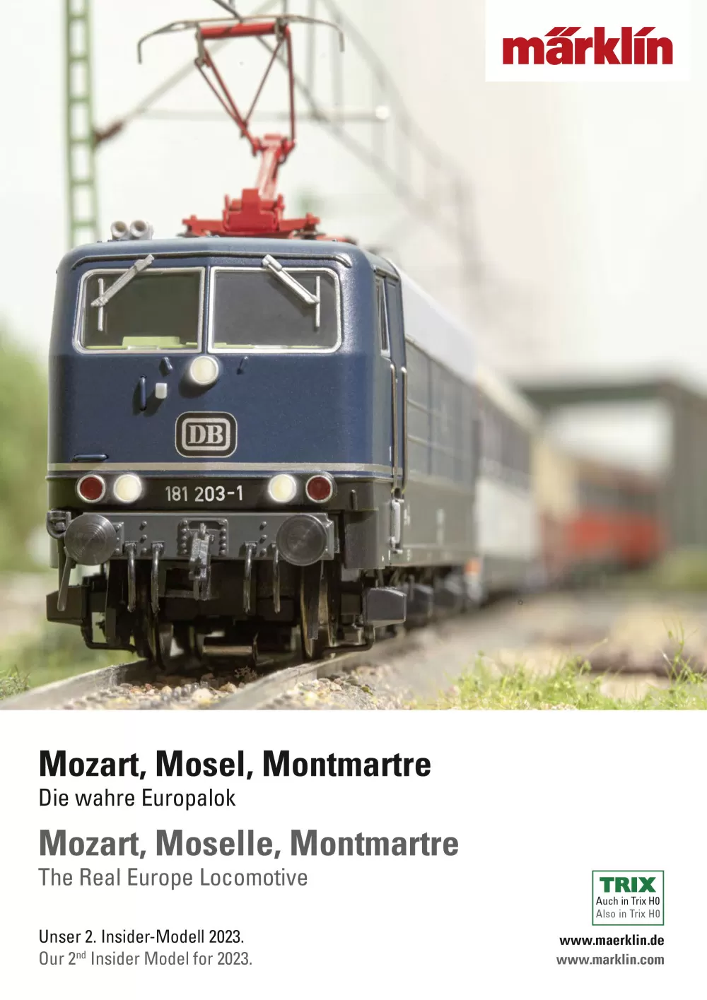 Märklin - DB - Mozart, Moselle, Montmartre