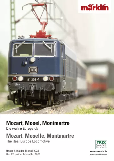 DB - Mozart, Moselle, Montmartre - Märklin