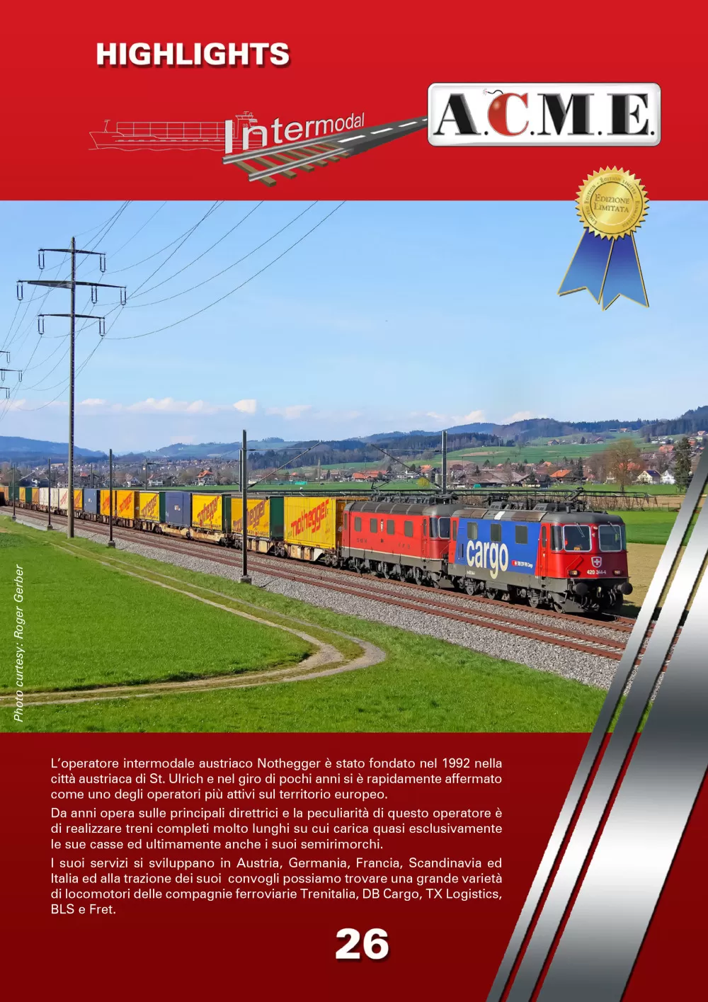 ACME - Anonima Costruzioni Modellistiche Esatte - Highlights Intermodal