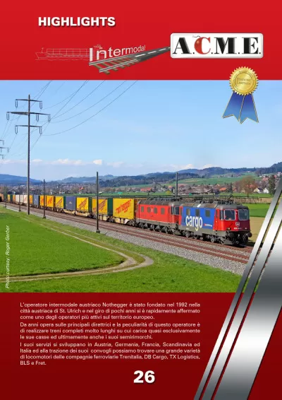 Highlights Intermodal - ACME - Anonima Costruzioni Modellistiche Esatte