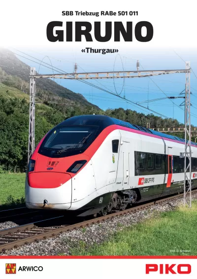 SBB CFF FFS - Triebzug RABe 501 011 Giruno "Thurgau" - PIKO