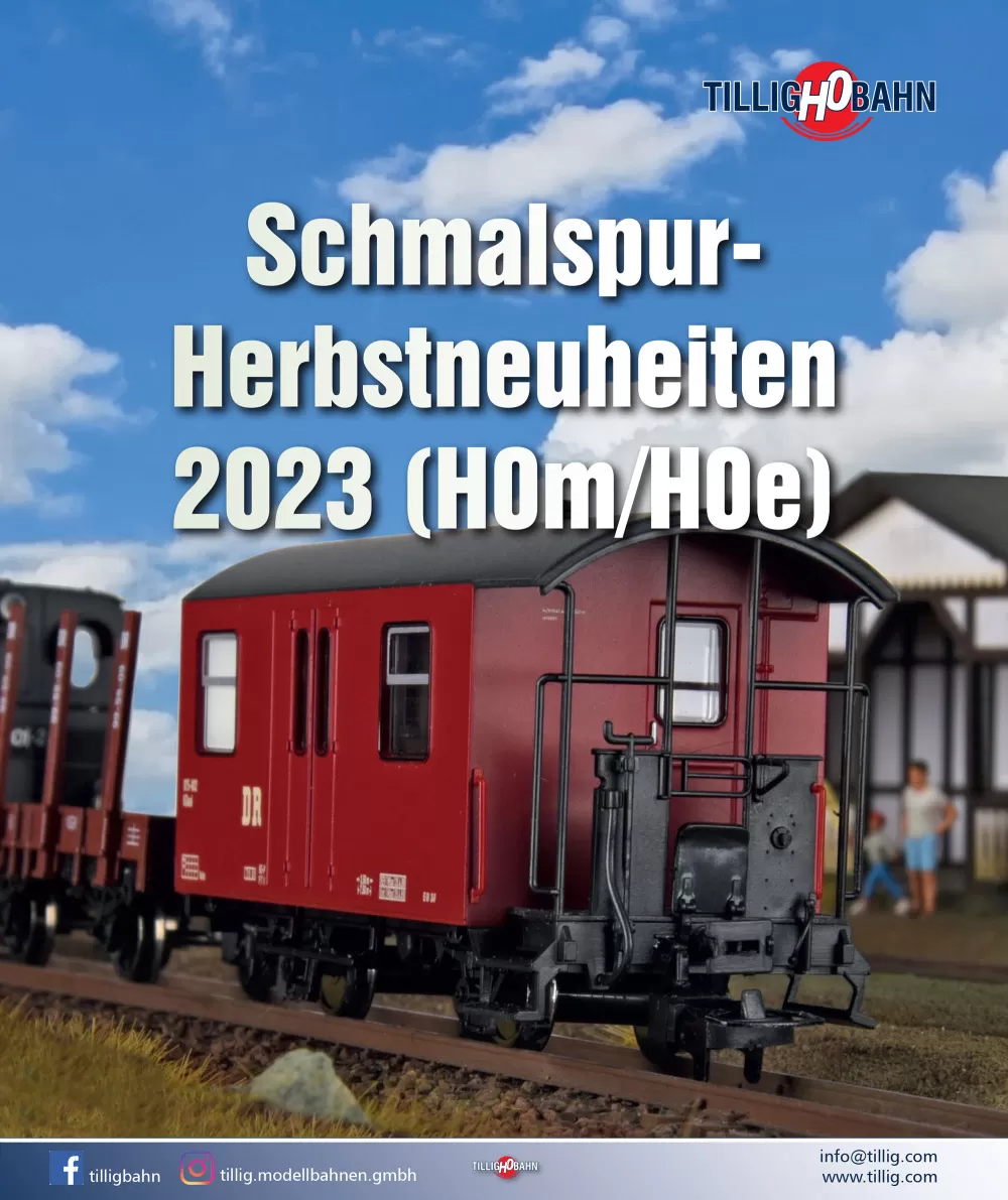 Tillig Bahn - Autumn novelties 2023