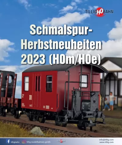 Autumn novelties 2023 - Tillig Bahn