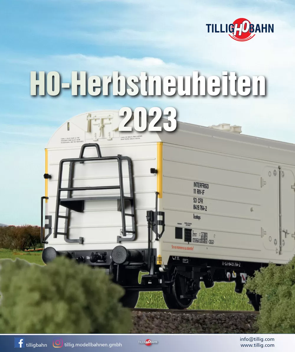 Tillig Bahn - Autumn novelties 2023