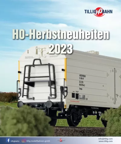 Autumn novelties 2023 - Tillig Bahn