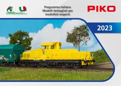 Programma Italiano Modelli dettagliati per modellisti esigenti 2023 - PIKO
