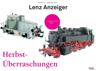 Autumn surprises 2023 - Lenz Elektronik