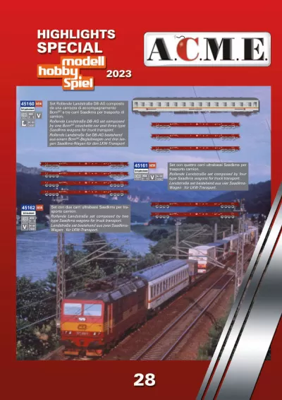 Highlights Autumn 2023 - ACME - Anonima Costruzioni Modellistiche Esatte