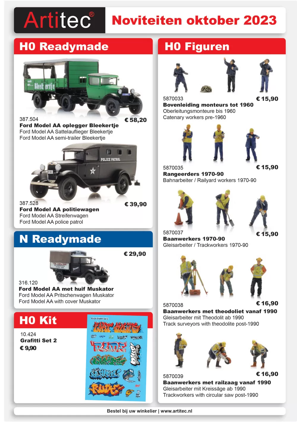 Artitec - Novelties October 2023