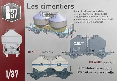 The cement wagons - R37