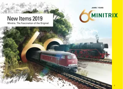 Minitrix New Items 2019 - Trix