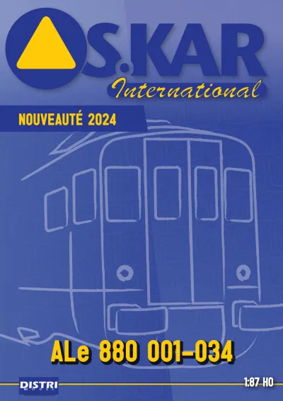 FS - Ale 880 001-034 electric railcar - Os.Kar