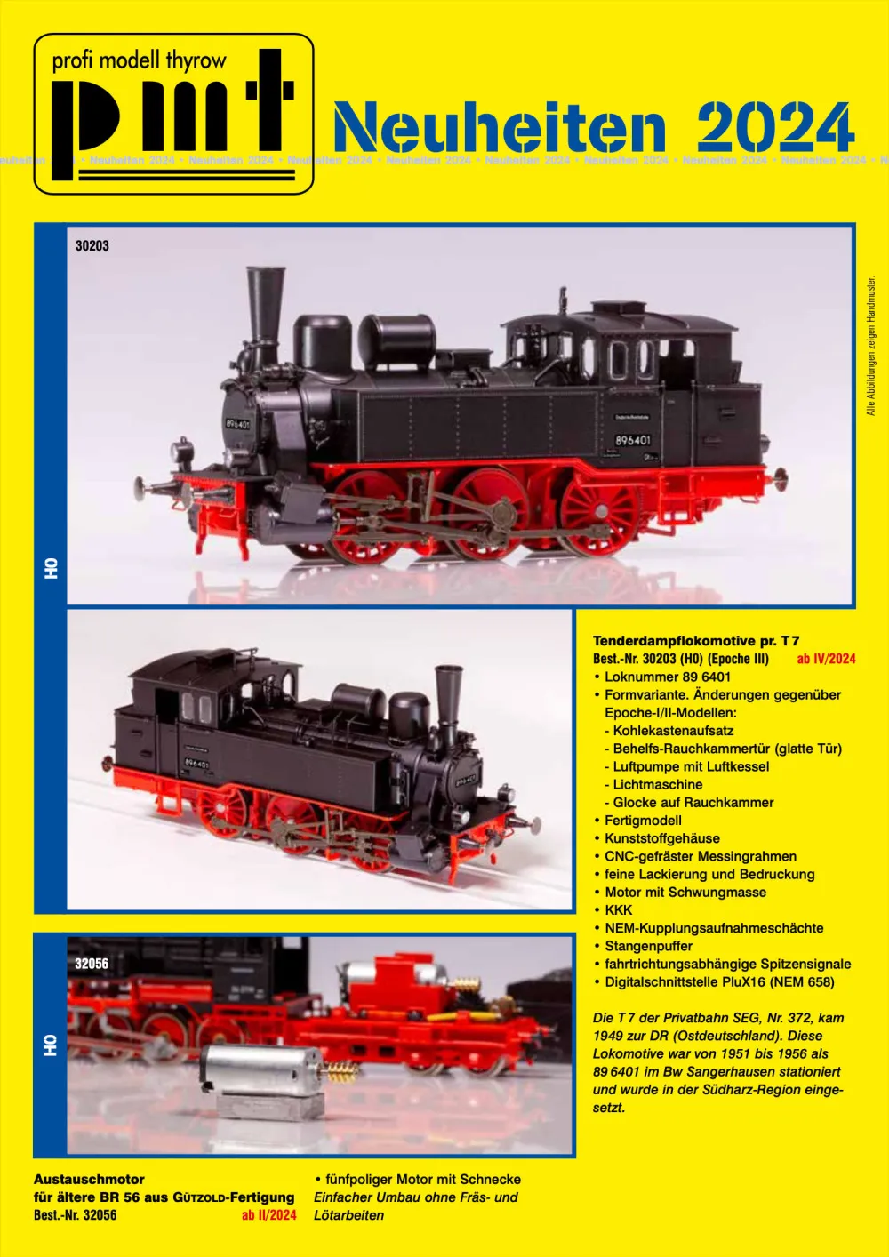 PMT - Profi Modell Thyrow - Novelties 2024