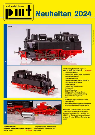 Novelties 2024 - PMT - Profi Modell Thyrow