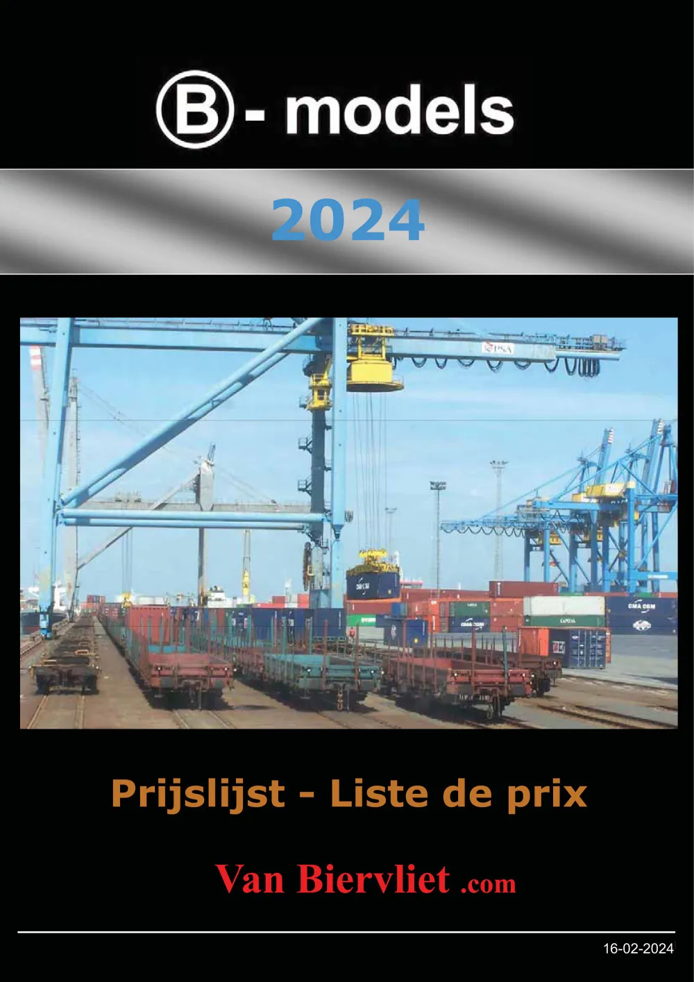 B-models - Price list 2024