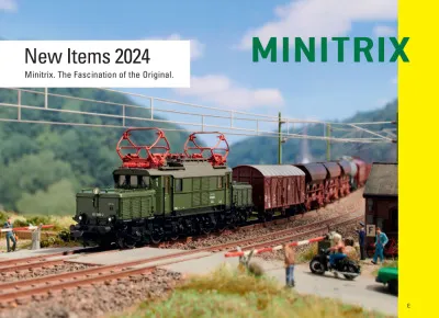 Minitrix New Items 2024 - Trix