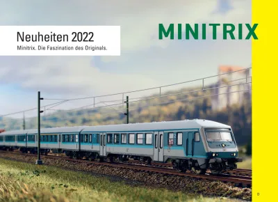Minitrix Neuheiten 2022 - Trix