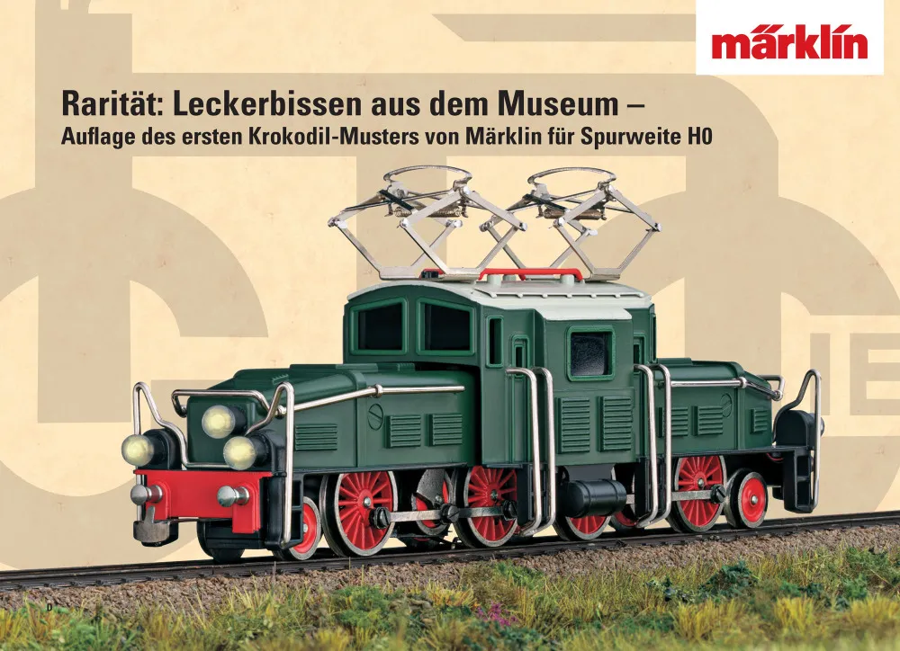 Märklin - Replika-Krokodil