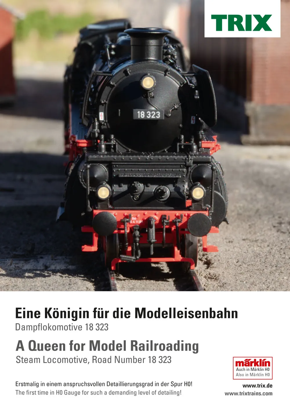 Trix - Steam Locomotive, Road Number 18 323