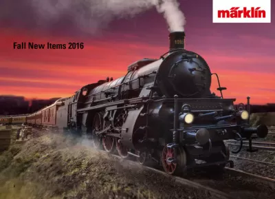 Novelties Fall 2016 catalog - Märklin