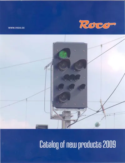 Catalog of new products 2009 - Roco