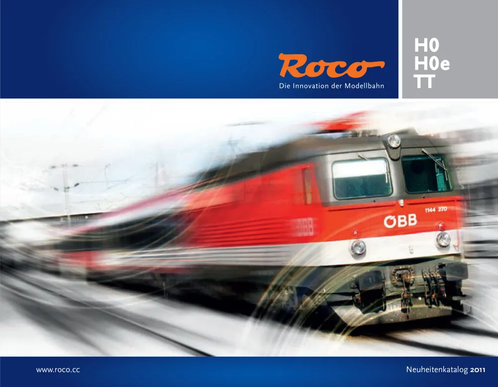 Roco - Neuheitenkatalog 2011