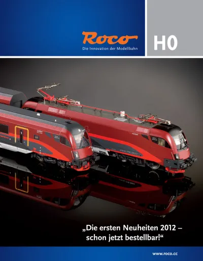 Die ersten Neuheiten 2012 – schon jetzt bestellbar! - Roco
