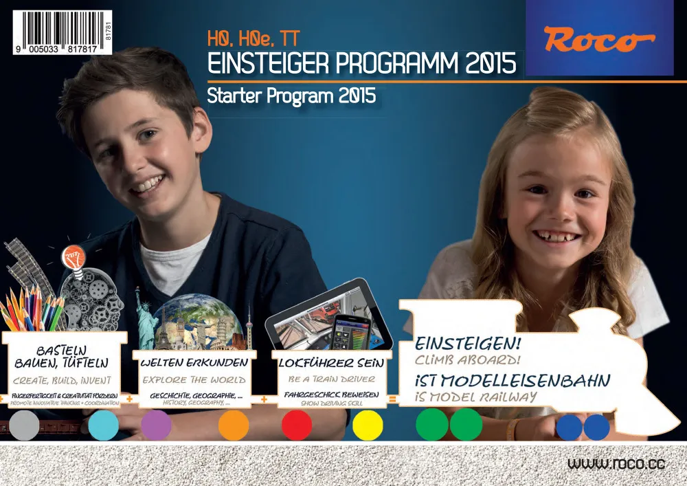 Roco - Einsteiger Programm / Starter Program 2015