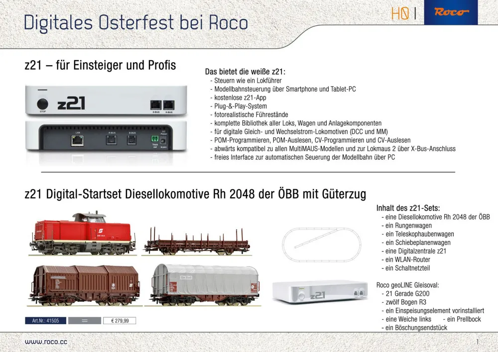 Roco - Digitales Osterfest bei Roco