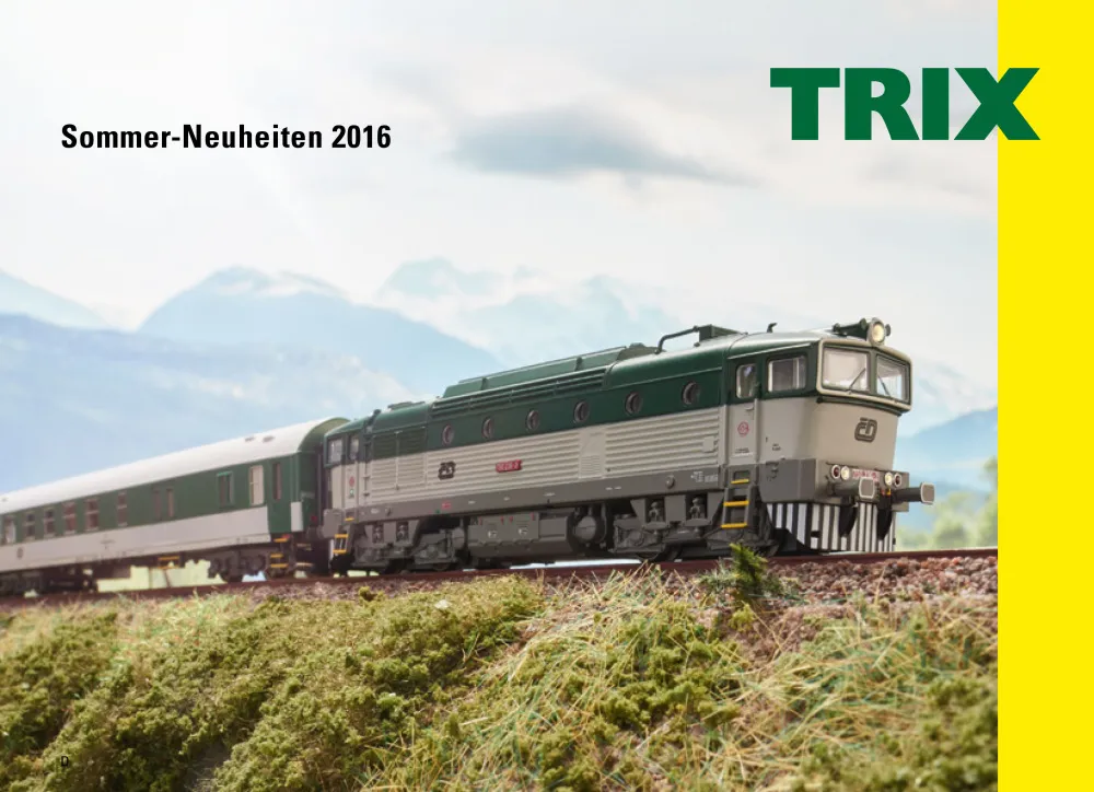 Trix - Sommer-Neuheiten 2016