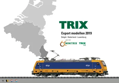 Export modellen 2019 (België - Nederland - Luxemburg) - Trix