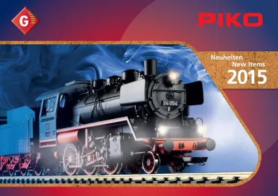 Neuheiten / New Items 2015 - PIKO