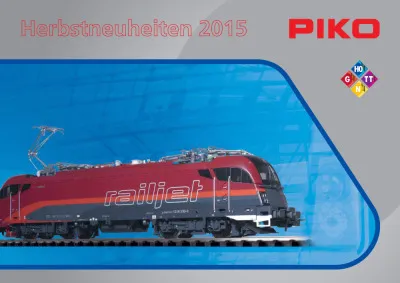 Herbstneuheiten 2015 - PIKO