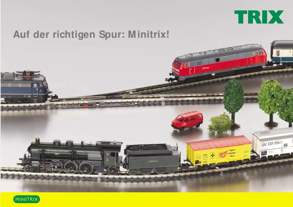 Trix - Auf der richtigen Spur - Minitrix!