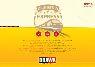 Neuheiten Express - 2. Ausgabe 2015 - Brawa